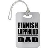 Finnish Lapphund Dad - Luggage Bag Tag