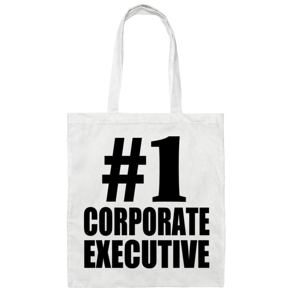 Number One #1 Corporate Executive - Tote Bag White