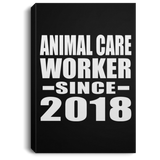 Animal Care Worker Since 2018 - Canvas Portrait