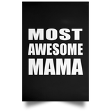 Most Awesome Mama - Poster Portrait