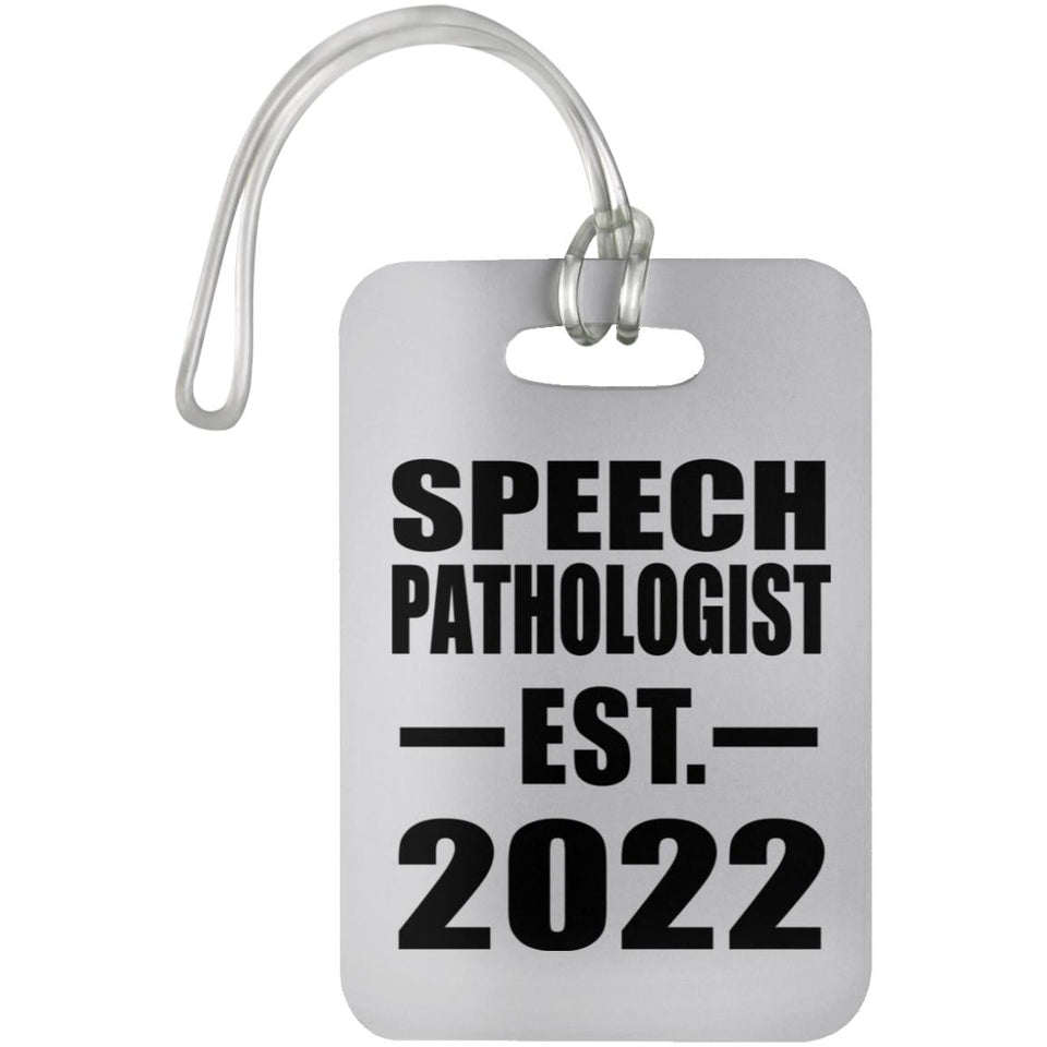 Speech Pathologist Established EST. 2022 - Luggage Bag Tag