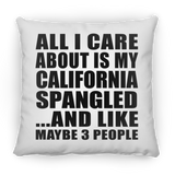 All I Care About Is My California Spangled - Throw Pillow
