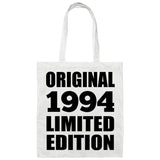 30th Birthday Original 1994 Limited Edition - Tote Bag White