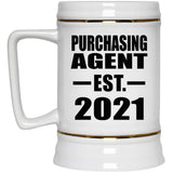 Purchasing Agent Established EST. 2021 - Beer Stein