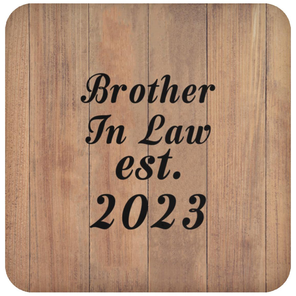 Brother In Law Established EST. 2023 - Drink Coaster C