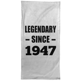 77th Birthday Legendary Since 1947 - Hand Towel