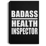 Badass Health Inspector - Canvas Portrait