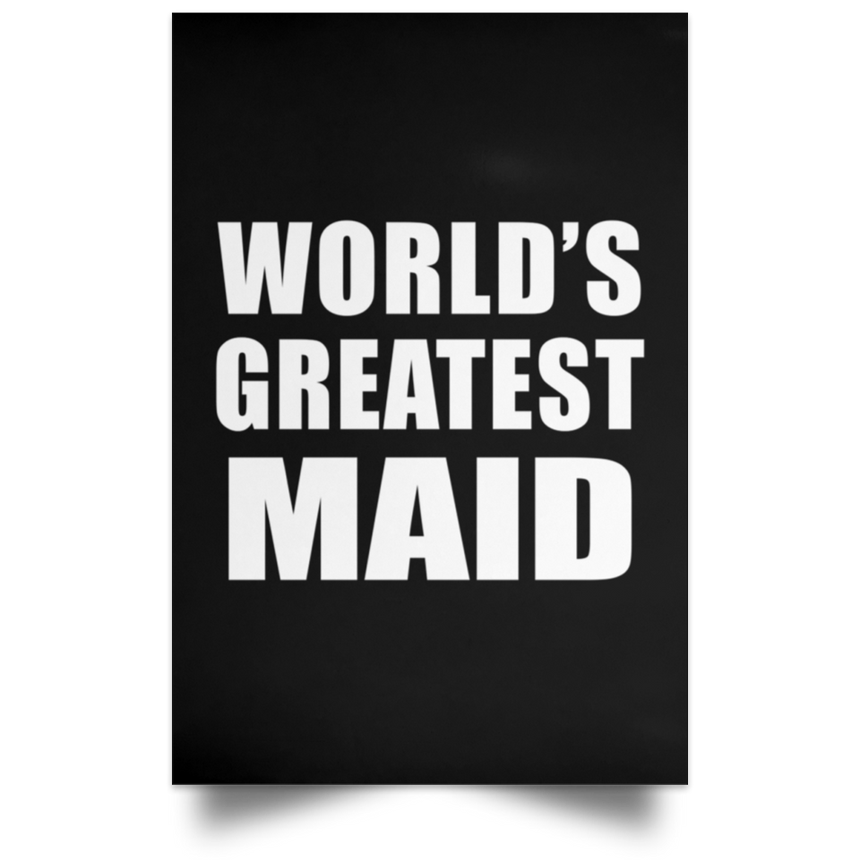 World's Greatest Maid - Poster Portrait