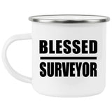 Blessed Surveyor - 12oz Camping Mug