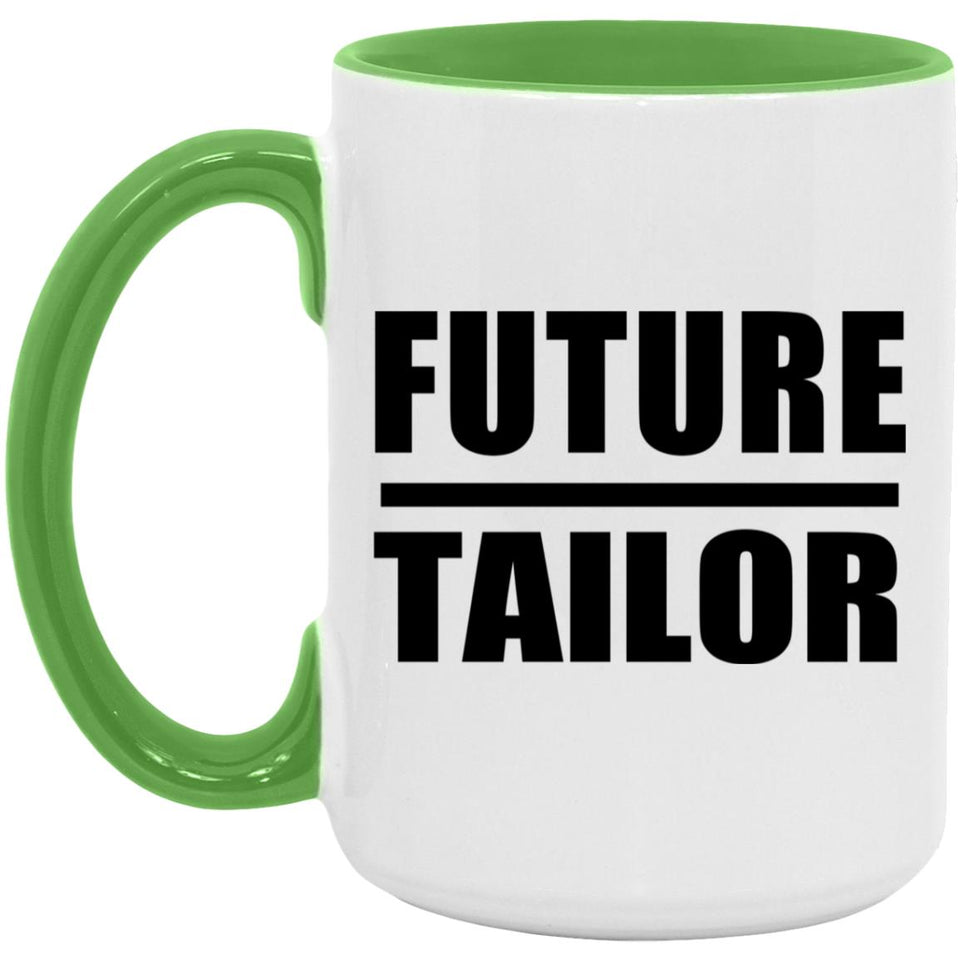 Future Tailor - 15oz Accent Mug Green