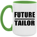 Future Tailor - 15oz Accent Mug Green