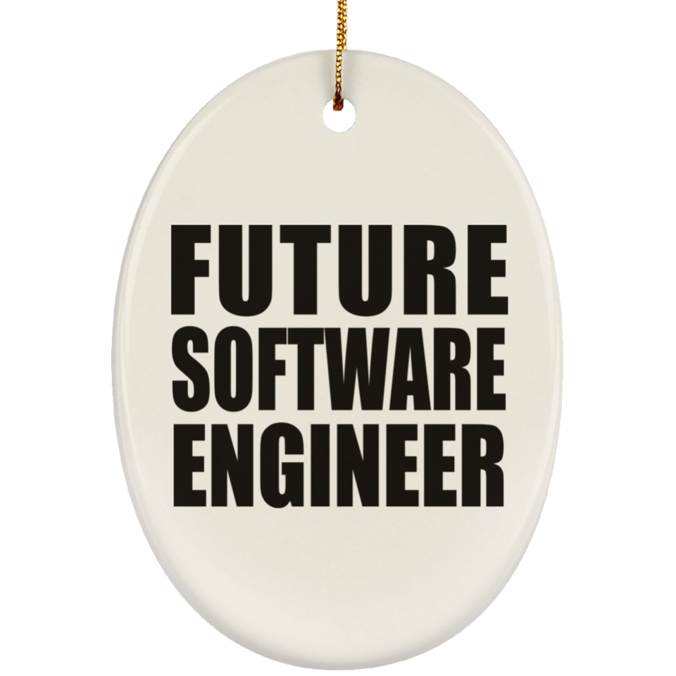 Future Software Engineer - Oval Ornament
