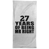 27th Anniversary 27 Years Of Being Mr Right - Hand Towel