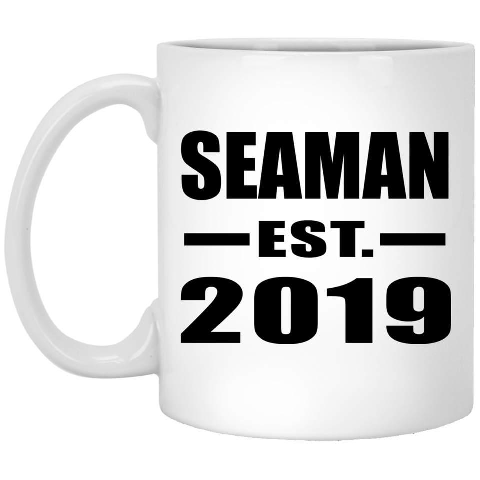 Seaman Established EST. 2019 - 11oz Coffee Mug