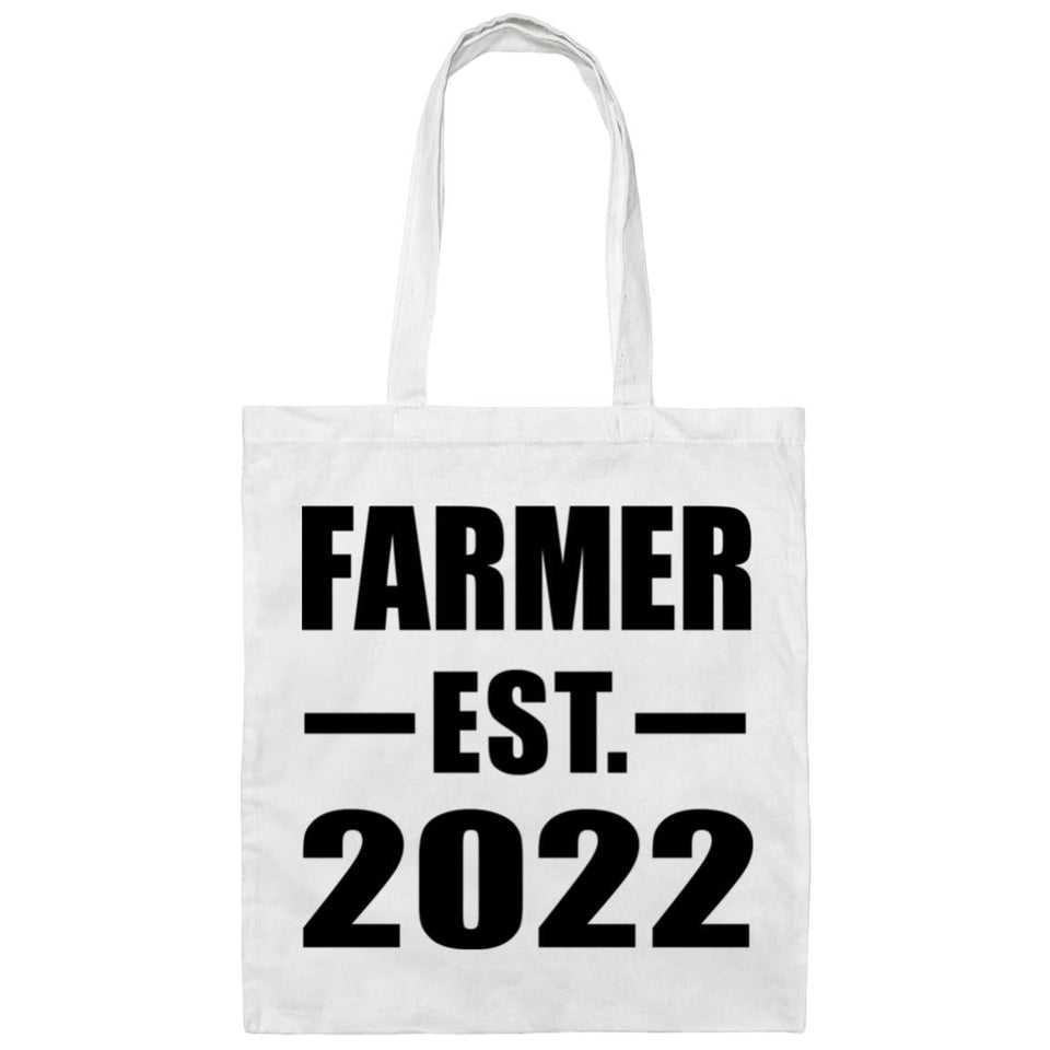 Farmer Established EST. 2022 - Tote Bag White