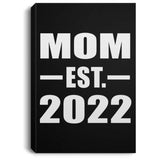 Mom Established EST. 2022 - Canvas Portrait