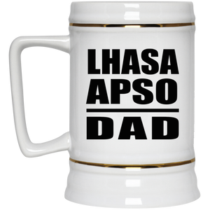 Lhasa Apso Dad - Beer Stein