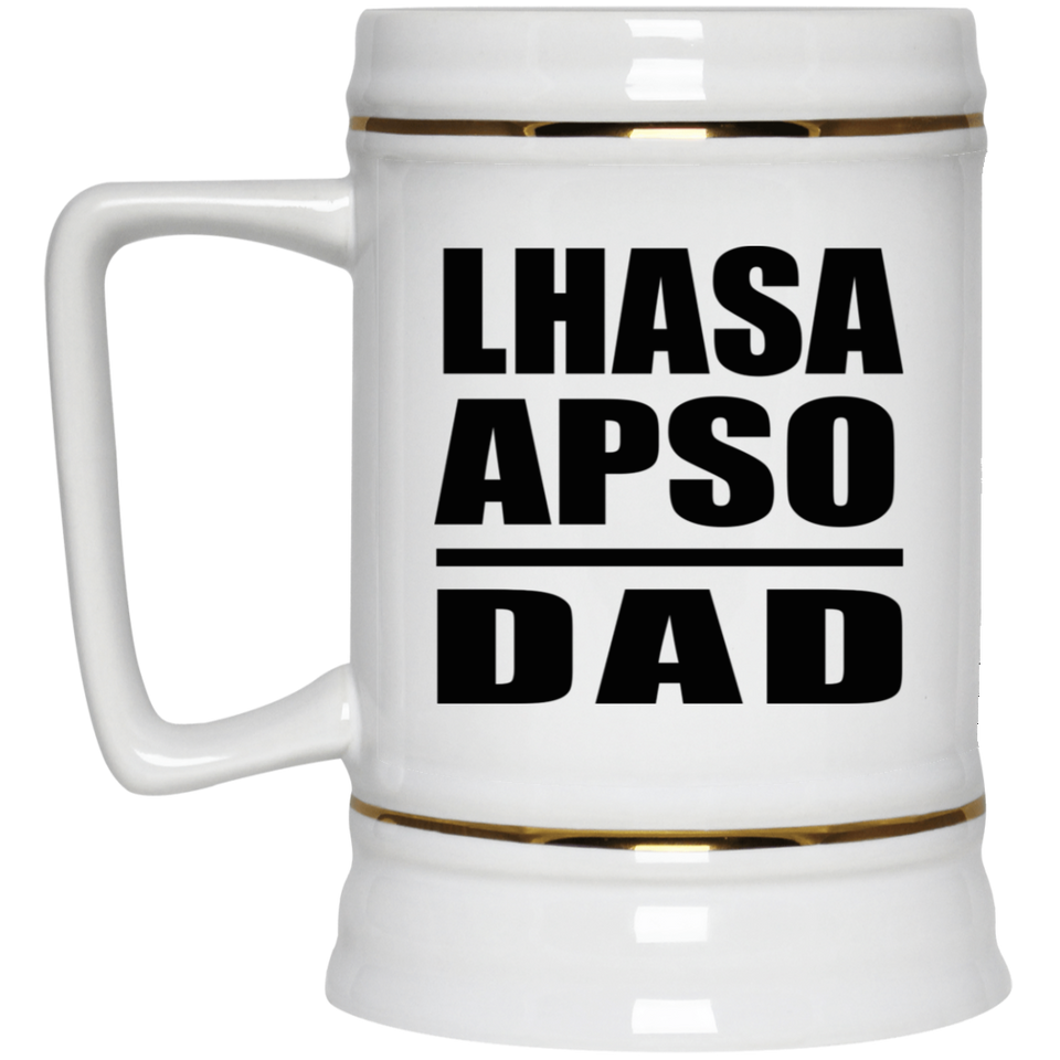 Lhasa Apso Dad - Beer Stein
