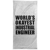 World's Okayest Industrial Engineer - Hand Towel