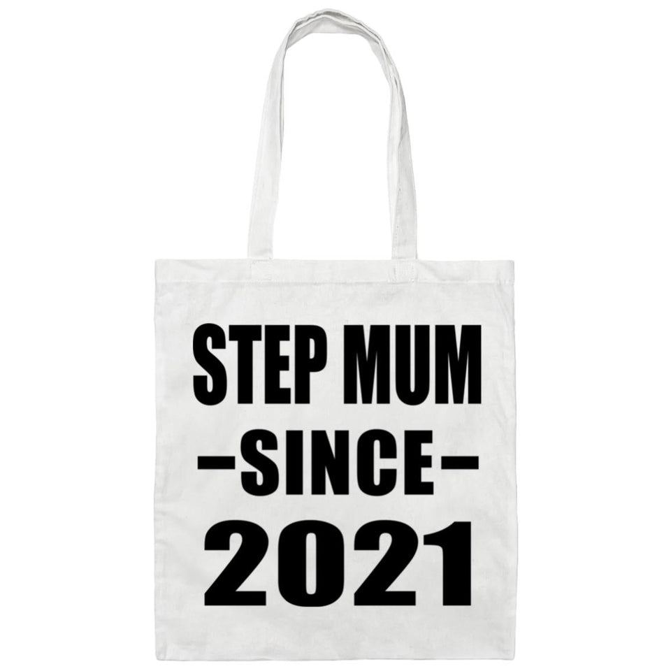 Step Mum Since 2021 - Tote Bag White