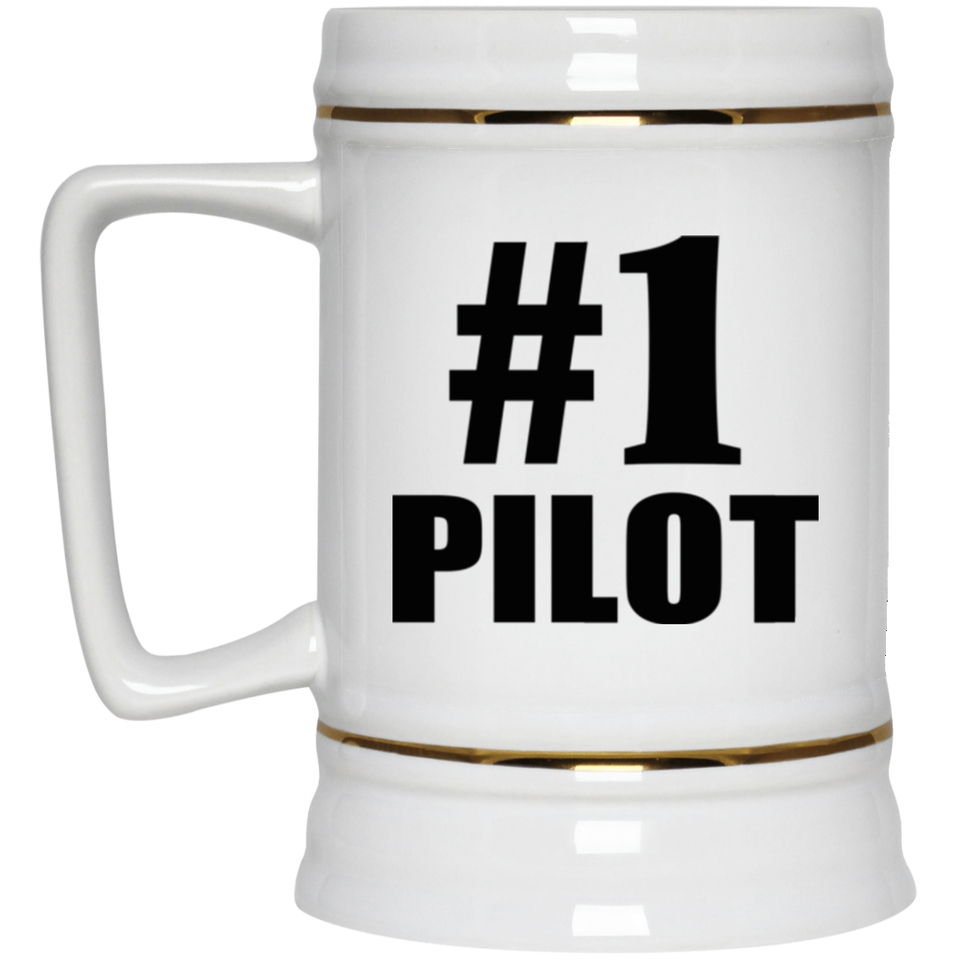 Number One #1 Pilot - Beer Stein