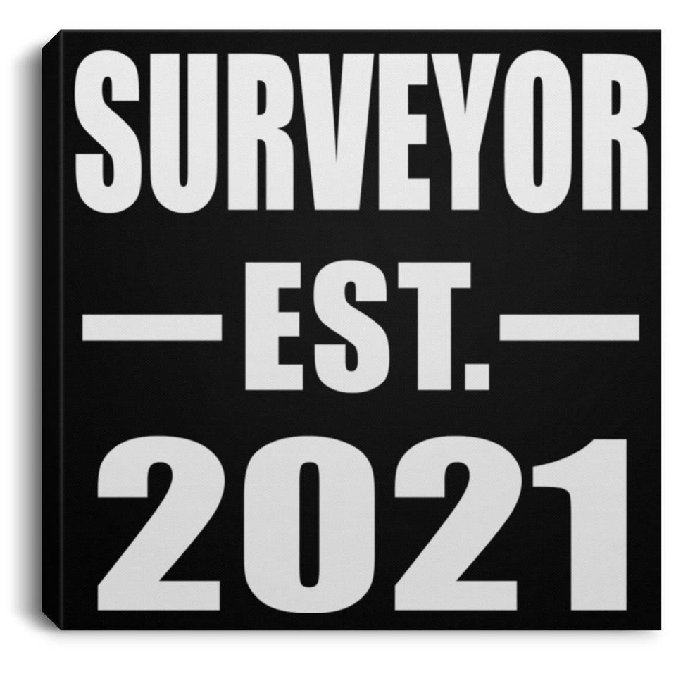 Surveyor Established EST. 2021 - Canvas Square