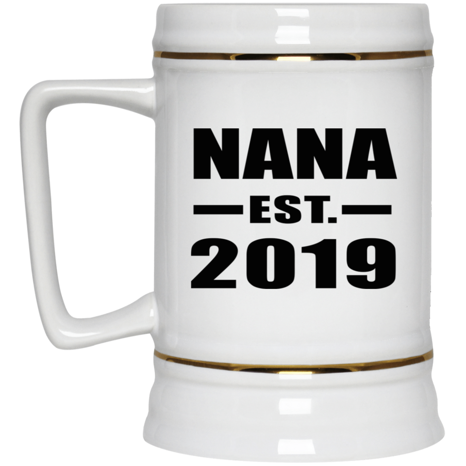 Nana Established EST. 2019 - Beer Stein