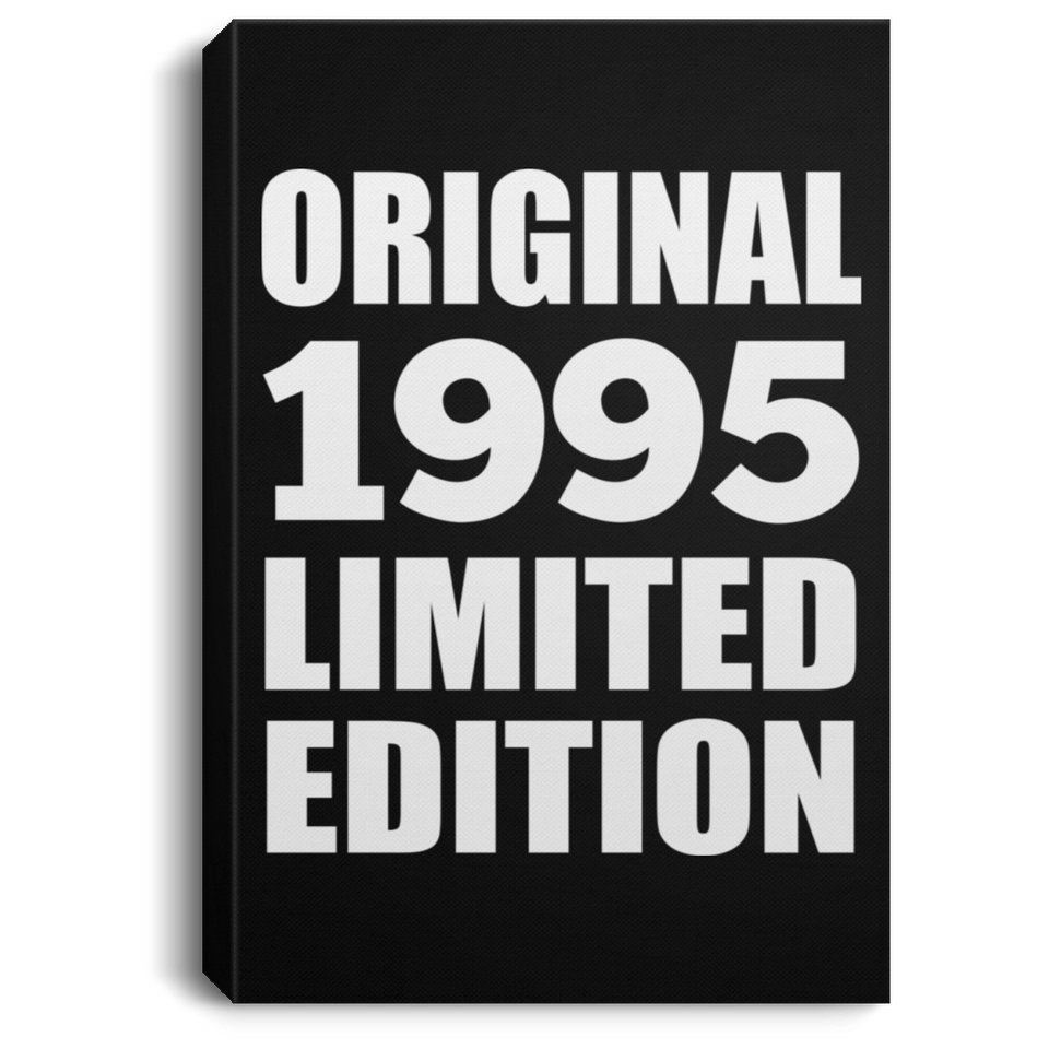 29th Birthday Original 1995 Limited Edition - Canvas Portrait