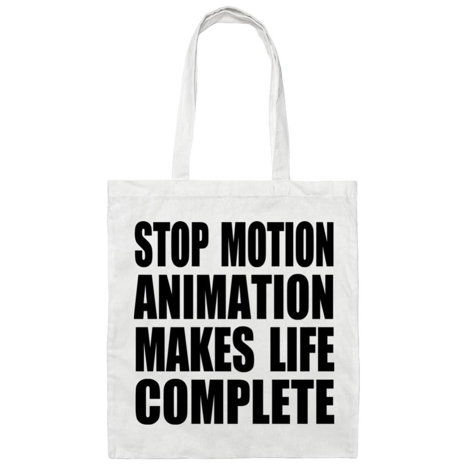 Stop Motion Animation Makes Life Complete - Tote Bag White