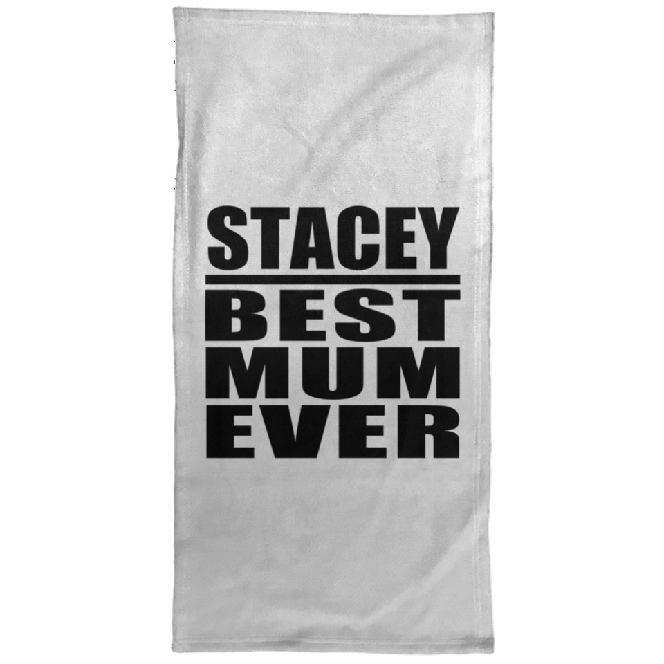 Stacey Best Mum Ever - Hand Towel