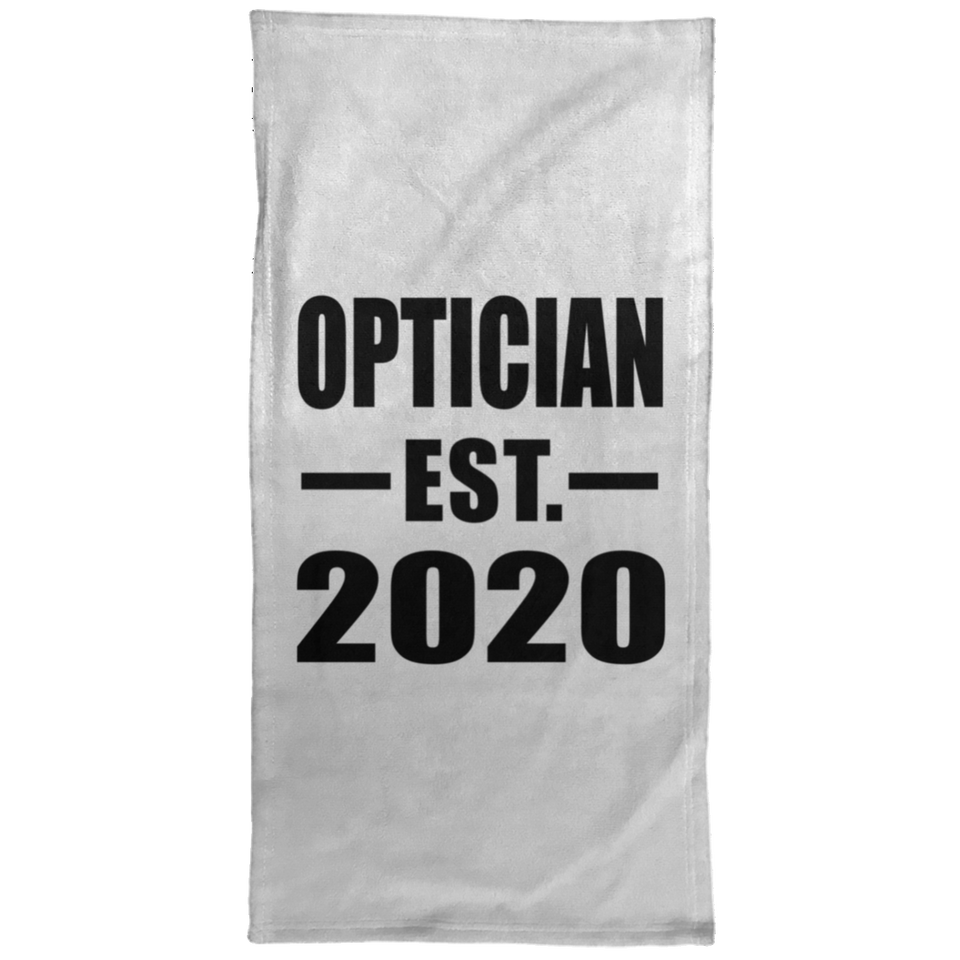 Optician Established EST. 2020 - Hand Towel