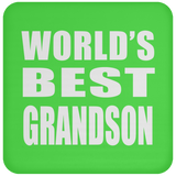 World's Best Grandson - Drink Coaster