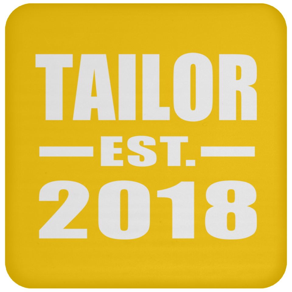 Tailor Established EST. 2018 - Drink Coaster