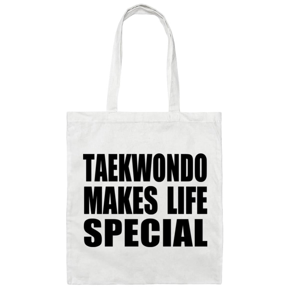 Taekwondo Makes Life Special - Tote Bag White