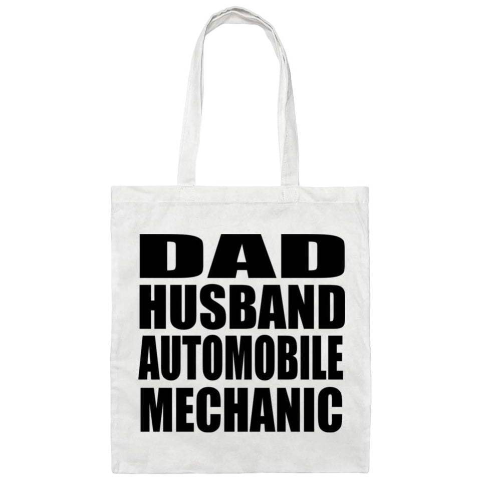 Dad Husband Automobile Mechanic - Tote Bag White