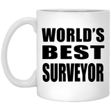 World's Best Surveyor - 11 Oz Coffee Mug