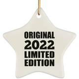 2nd Birthday Original 2022 Limited Edition - Star Ornament