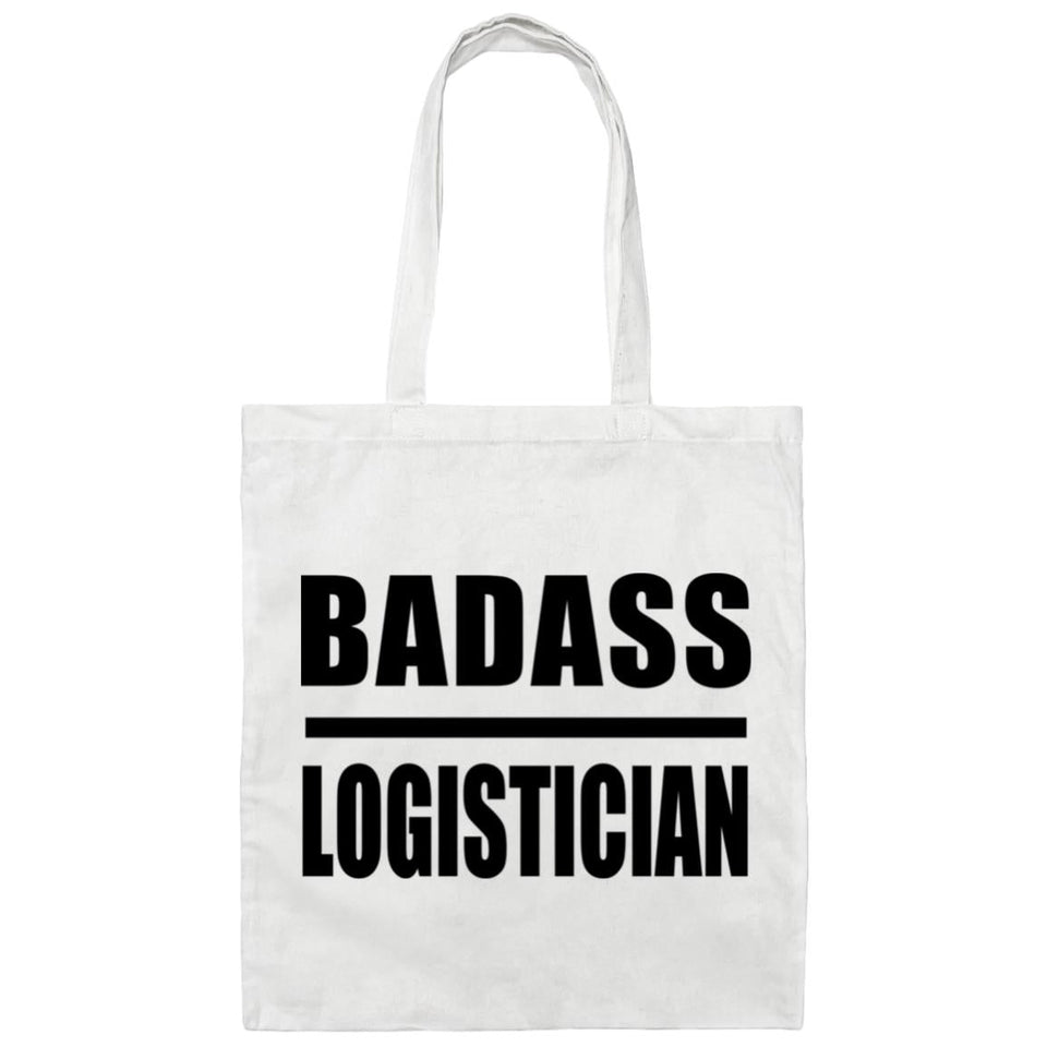 Badass Logistician - Tote Bag White