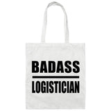 Badass Logistician - Tote Bag White