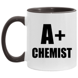 A+ Chemist - 11oz Accent Mug Black