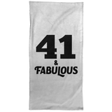 41st Birthday 41 & Fabulous - Hand Towel