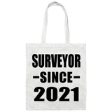 Surveyor Since 2021 - Tote Bag White