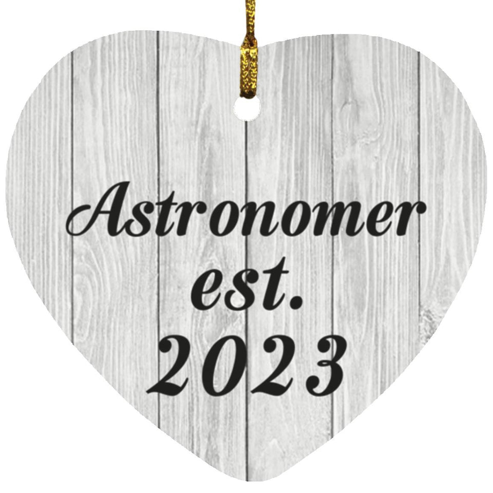 Astronomer Established Est. 2023 - Heart Ornament F