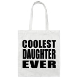 Coolest Daughter Ever - Tote Bag White