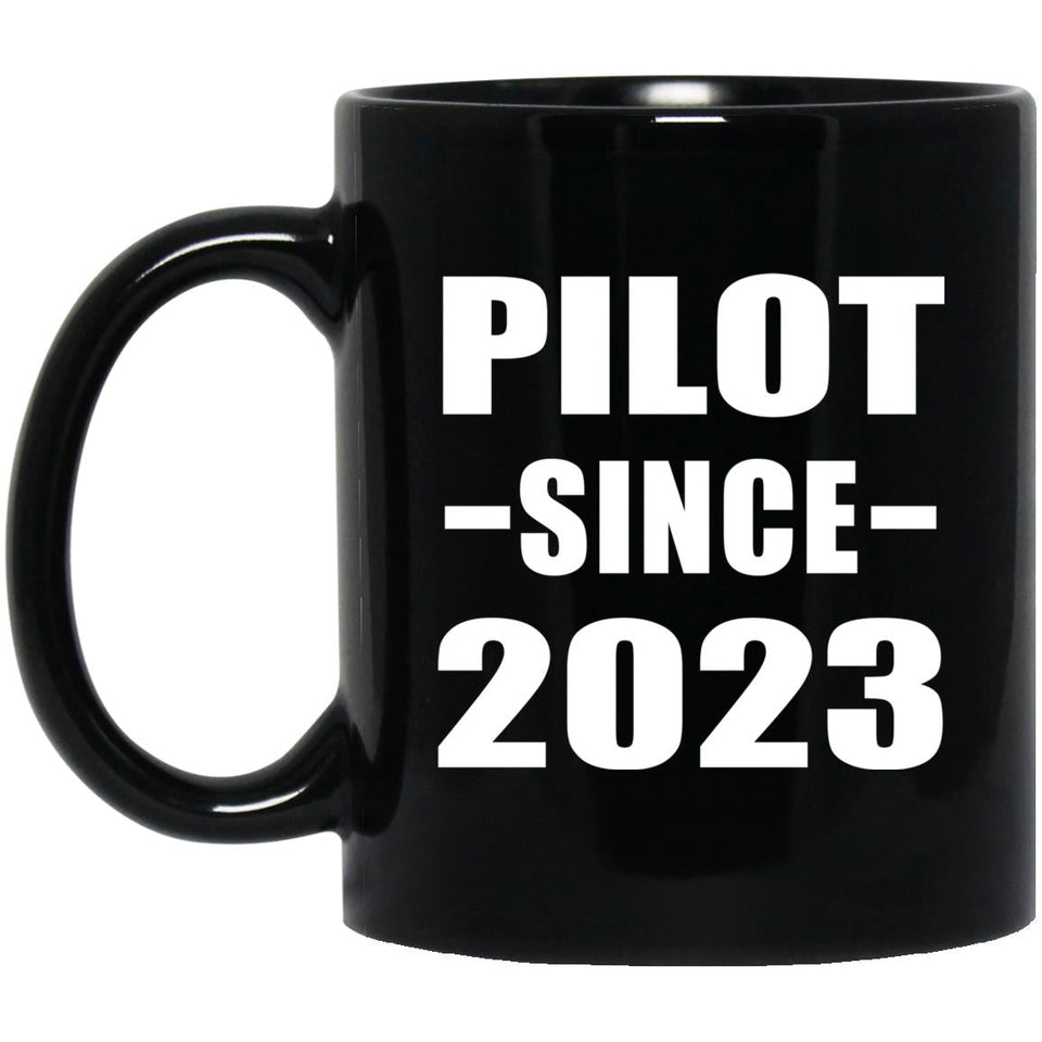 Pilot Since 2023 - 11oz Coffee Mug Black
