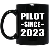 Pilot Since 2023 - 11oz Coffee Mug Black