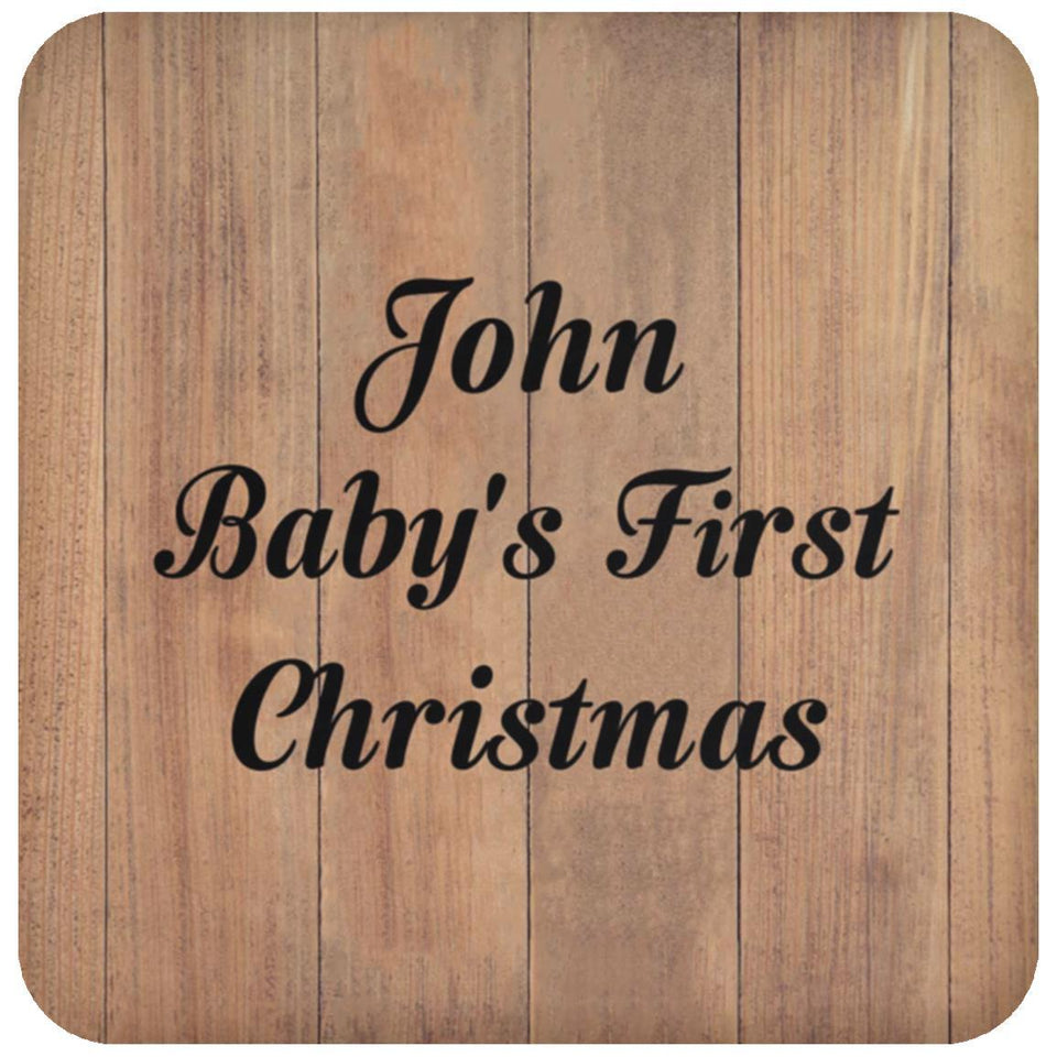 John Baby's First Christmas - Drink Coaster C