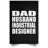 Dad Husband Industrial Designer - Poster Portrait