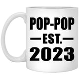 Pop-Pop Established EST. 2023 - 11oz Coffee Mug