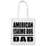 American Eskimo Dog Dad - Tote Bag White
